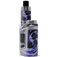 Skin Decal Wraps for Smok AL85 Alien Baby Alecias Swirl 02 Blue VAPE NOT INCLUDED