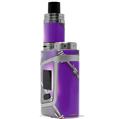 Skin Decal Wraps for Smok AL85 Alien Baby Barbwire Heart Purple VAPE NOT INCLUDED