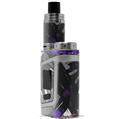 Skin Decal Wraps for Smok AL85 Alien Baby Abstract 02 Purple VAPE NOT INCLUDED