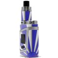 Skin Decal Wraps for Smok AL85 Alien Baby Rising Sun Japanese Flag Blue VAPE NOT INCLUDED