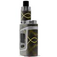 Skin Decal Wraps for Smok AL85 Alien Baby Abstract 01 Yellow VAPE NOT INCLUDED