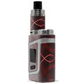 Skin Decal Wraps for Smok AL85 Alien Baby Abstract 01 Red VAPE NOT INCLUDED