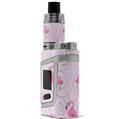 Skin Decal Wraps for Smok AL85 Alien Baby Flamingos on Pink VAPE NOT INCLUDED