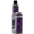 Skin Decal Wraps for Smok AL85 Alien Baby Abstract 01 Purple VAPE NOT INCLUDED