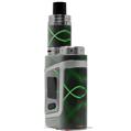 Skin Decal Wraps for Smok AL85 Alien Baby Abstract 01 Green VAPE NOT INCLUDED