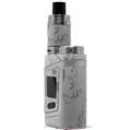 Skin Decal Wraps for Smok AL85 Alien Baby Feminine Yin Yang Gray VAPE NOT INCLUDED