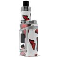 Skin Decal Wraps for Smok AL85 Alien Baby Butterflies Red VAPE NOT INCLUDED
