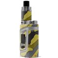 Skin Decal Wraps for Smok AL85 Alien Baby Camouflage Yellow VAPE NOT INCLUDED