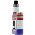 Skin Decal Wraps for Smok AL85 Alien Baby Red White and Blue VAPE NOT INCLUDED