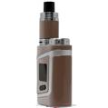 Skin Decal Wraps for Smok AL85 Alien Baby Solids Collection Chocolate Brown VAPE NOT INCLUDED