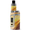Skin Decal Wraps for Smok AL85 Alien Baby Mystic Vortex Yellow VAPE NOT INCLUDED
