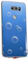 WraptorSkinz Skin Decal Wrap compatible with LG V30 Bubbles Blue