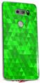 WraptorSkinz Skin Decal Wrap compatible with LG V30 Triangle Mosaic Green