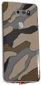 WraptorSkinz Skin Decal Wrap compatible with LG V30 Camouflage Brown