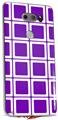 WraptorSkinz Skin Decal Wrap compatible with LG V30 Squared Purple