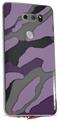 WraptorSkinz Skin Decal Wrap compatible with LG V30 Camouflage Purple