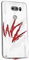 WraptorSkinz Skin Decal Wrap compatible with LG V30 WraptorSkinz WZ on White