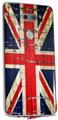 WraptorSkinz Skin Decal Wrap compatible with LG V30 Painted Faded and Cracked Union Jack British Flag
