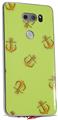WraptorSkinz Skin Decal Wrap compatible with LG V30 Anchors Away Sage Green