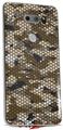 WraptorSkinz Skin Decal Wrap compatible with LG V30 HEX Mesh Camo 01 Brown