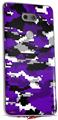 WraptorSkinz Skin Decal Wrap compatible with LG V30 WraptorCamo Digital Camo Purple