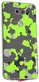 WraptorSkinz Skin Decal Wrap compatible with LG V30 WraptorCamo Old School Camouflage Camo Lime Green