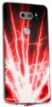 WraptorSkinz Skin Decal Wrap compatible with LG V30 Lightning Red