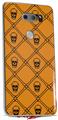 WraptorSkinz Skin Decal Wrap compatible with LG V30 Halloween Skull and Bones