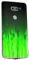WraptorSkinz Skin Decal Wrap compatible with LG V30 Fire Green