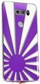 WraptorSkinz Skin Decal Wrap compatible with LG V30 Rising Sun Japanese Flag Purple