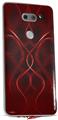 WraptorSkinz Skin Decal Wrap compatible with LG V30 Abstract 01 Red