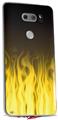 WraptorSkinz Skin Decal Wrap compatible with LG V30 Fire Yellow