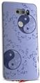 WraptorSkinz Skin Decal Wrap compatible with LG V30 Feminine Yin Yang Blue