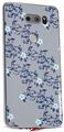 WraptorSkinz Skin Decal Wrap compatible with LG V30 Victorian Design Blue