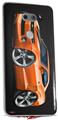 WraptorSkinz Skin Decal Wrap compatible with LG V30 2010 Camaro RS Orange
