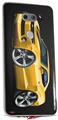 WraptorSkinz Skin Decal Wrap compatible with LG V30 2010 Camaro RS Yellow