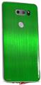 WraptorSkinz Skin Decal Wrap compatible with LG V30 Simulated Brushed Metal Green