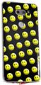 WraptorSkinz Skin Decal Wrap compatible with LG V30 Smileys on Black