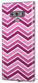 Decal style Skin Wrap compatible with Samsung Galaxy Note 9 Zig Zag Pinks