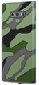 Decal style Skin Wrap compatible with Samsung Galaxy Note 9 Camouflage Green