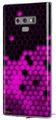 Decal style Skin Wrap compatible with Samsung Galaxy Note 9 HEX Hot Pink