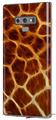 Decal style Skin Wrap compatible with Samsung Galaxy Note 9 Fractal Fur Giraffe