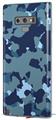 Decal style Skin Wrap compatible with Samsung Galaxy Note 9 WraptorCamo Old School Camouflage Camo Navy
