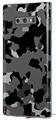 Decal style Skin Wrap compatible with Samsung Galaxy Note 9 WraptorCamo Old School Camouflage Camo Black