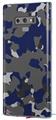 Decal style Skin Wrap compatible with Samsung Galaxy Note 9 WraptorCamo Old School Camouflage Camo Blue Navy