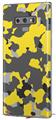 Decal style Skin Wrap compatible with Samsung Galaxy Note 9 WraptorCamo Old School Camouflage Camo Yellow