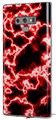 Decal style Skin Wrap compatible with Samsung Galaxy Note 9 Electrify Red