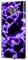 Decal style Skin Wrap compatible with Samsung Galaxy Note 9 Electrify Purple