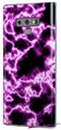 Decal style Skin Wrap compatible with Samsung Galaxy Note 9 Electrify Hot Pink