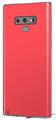 Decal style Skin Wrap compatible with Samsung Galaxy Note 9 Solids Collection Coral